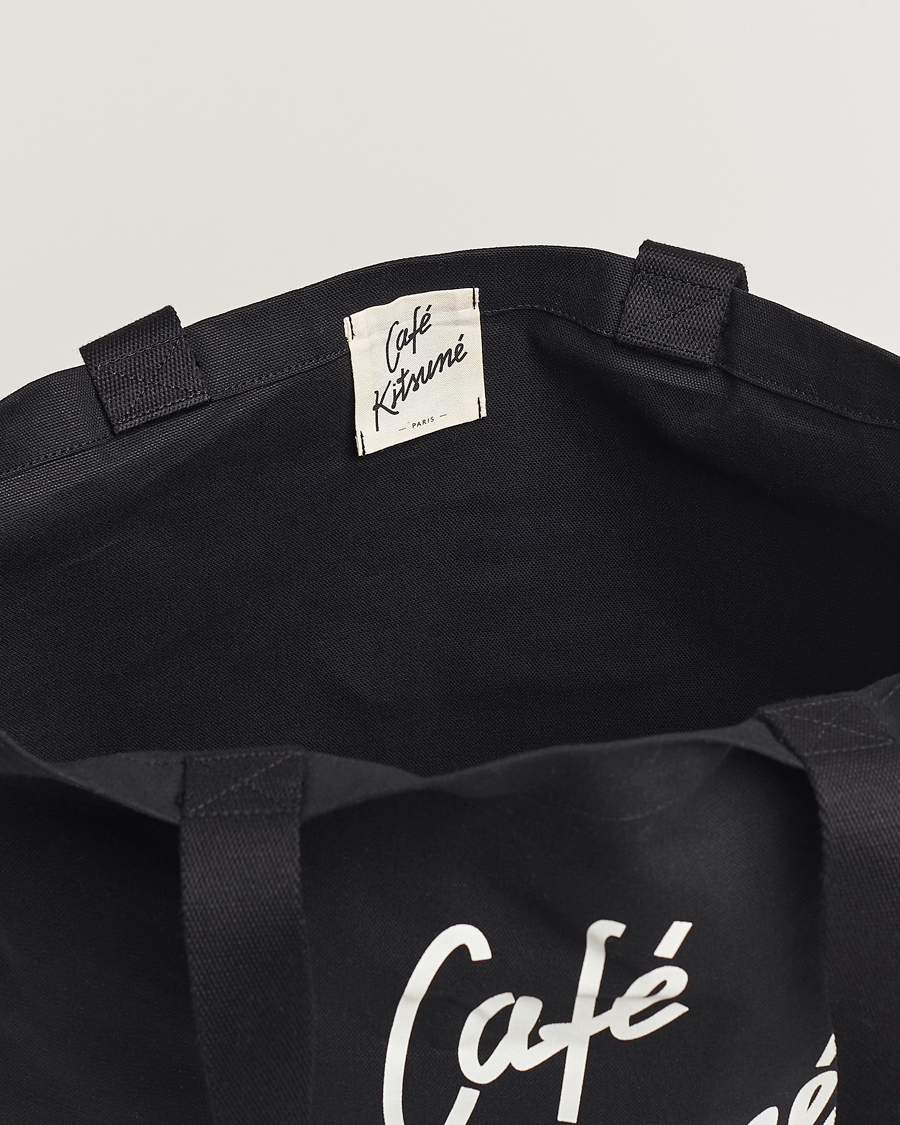 Herre | Vesker | Café Kitsuné | Tote Bag Black