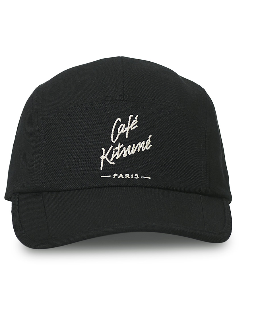 Herre | Café Kitsuné Crew Cap Black | Café Kitsuné | Crew Cap Black