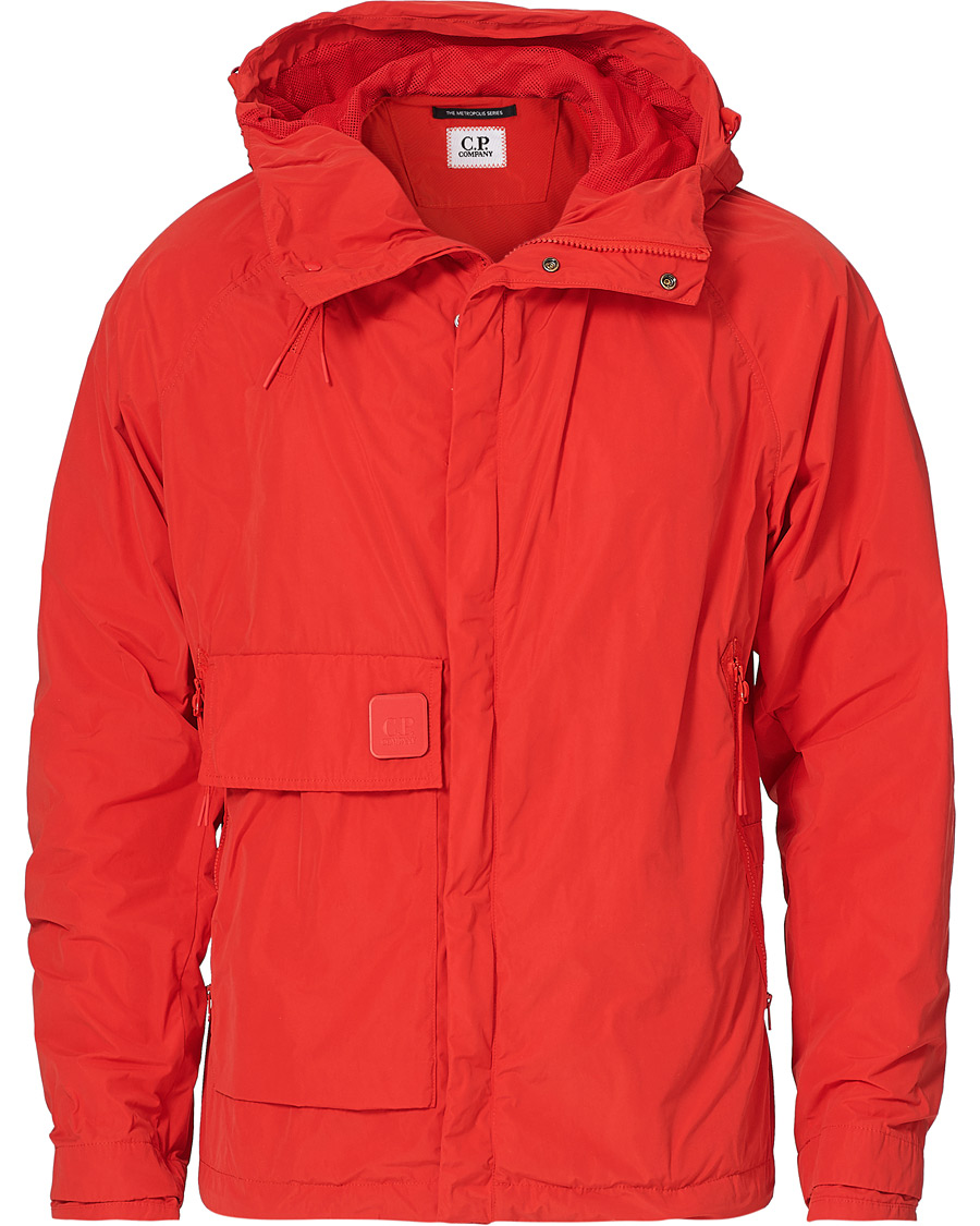 Herre | Jakker | C.P. Company | Metropolis Memri Hooded Jacket Red