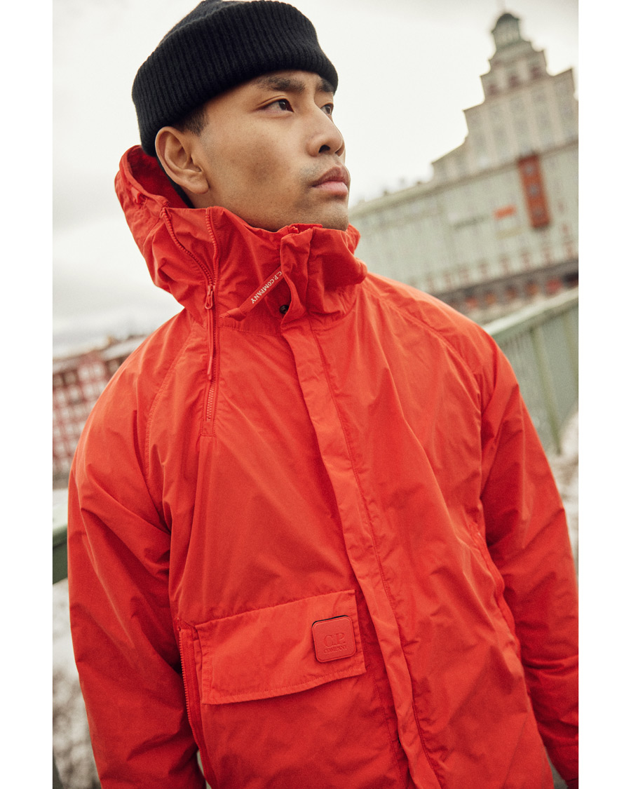 Herre | Jakker | C.P. Company | Metropolis Memri Hooded Jacket Red