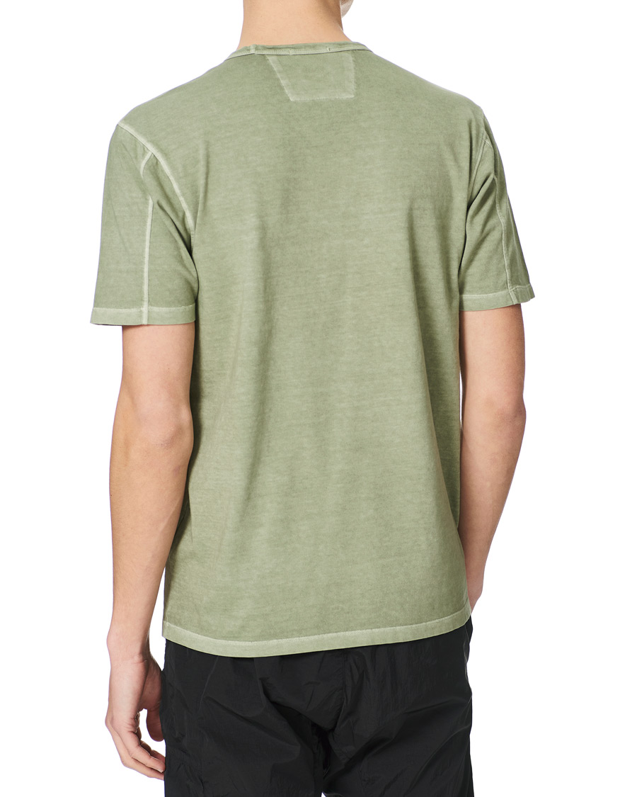 Herre | T-Shirts | C.P. Company | Resist Dyed Tee Olive