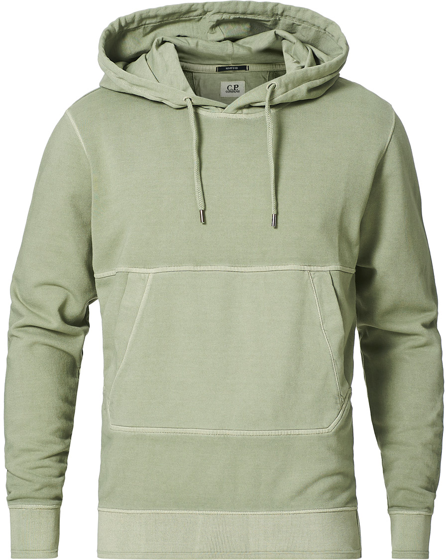 Herre | Gensere | C.P. Company | Resist Dyed Sweat hoodie Olive