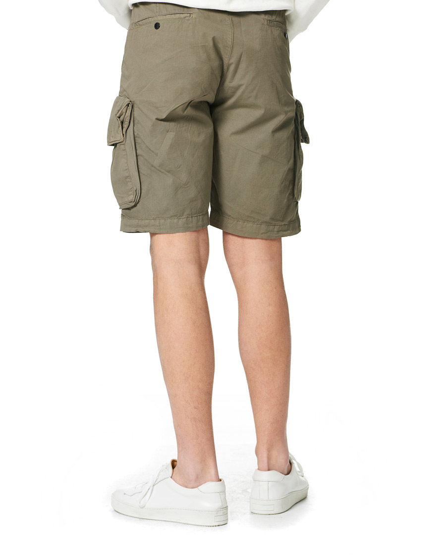Herre | Shorts | C.P. Company | Stretch Twill Cargo Shorts Olive