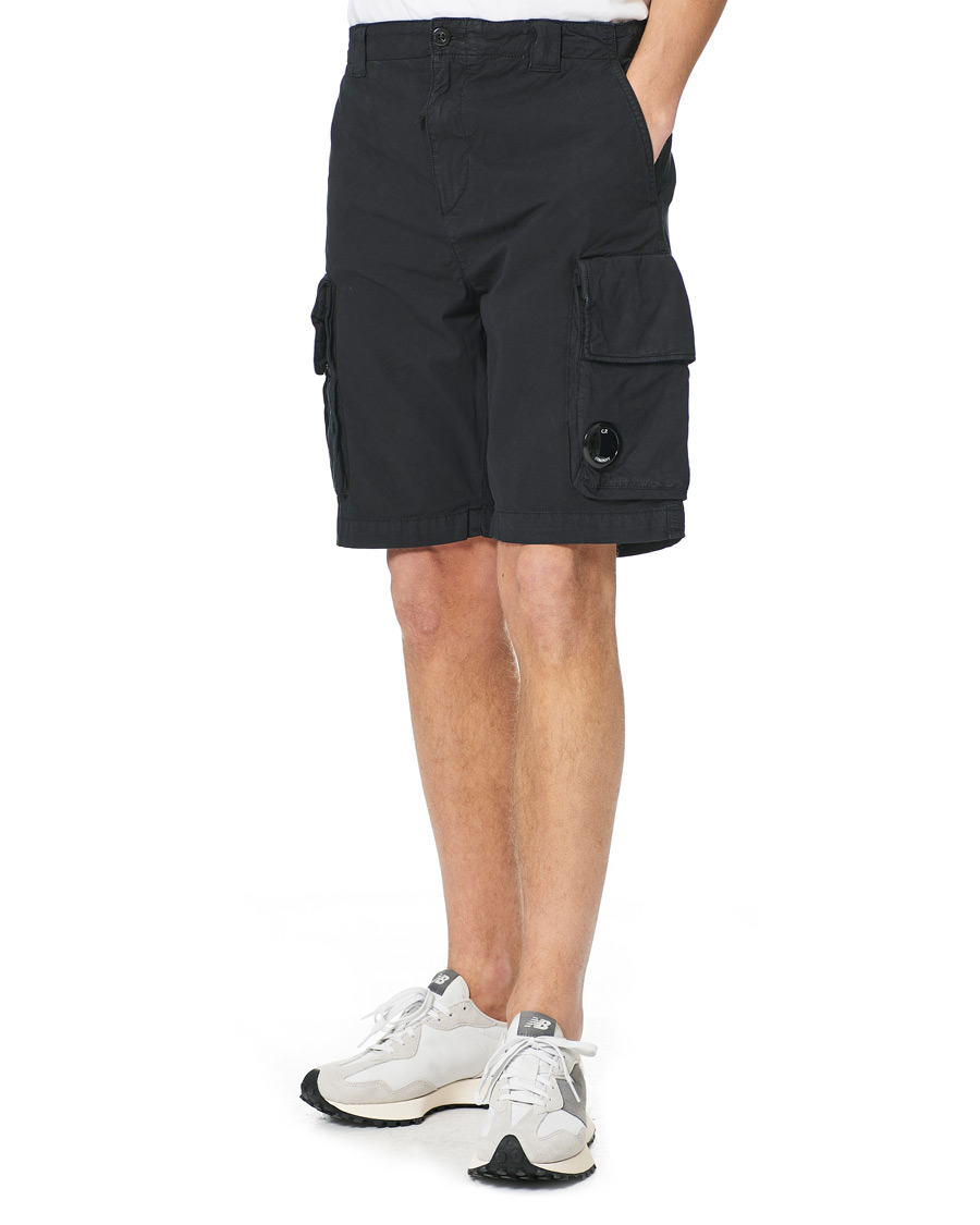 Herre | Shorts | C.P. Company | Stretch Twill Cargo Shorts Black 48