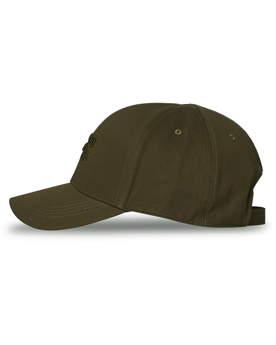 Herre | C.P. Company Cotton Gabardine Cap Olive | C.P. Company | Cotton Gabardine Cap Olive