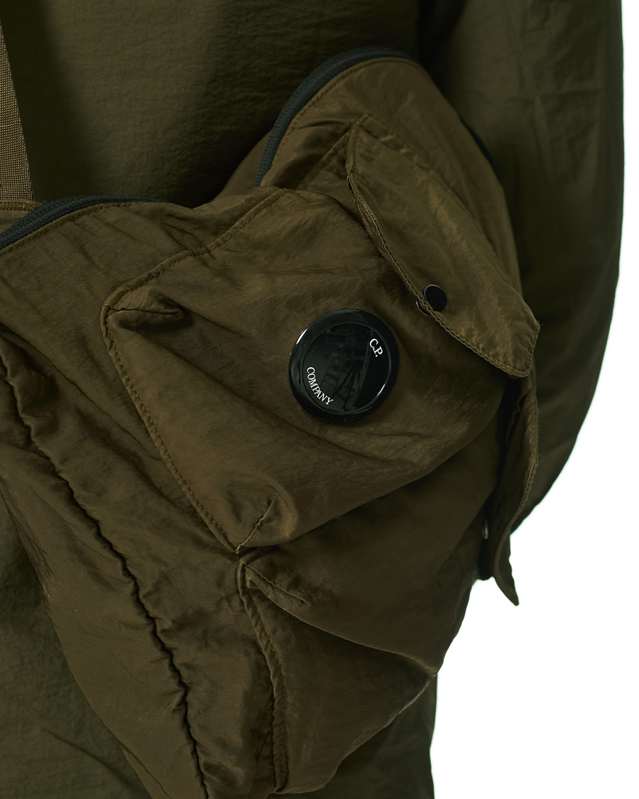 Herre | C.P. Company Nylon B Shoulder Bag Olive | C.P. Company | Nylon B Shoulder Bag Olive
