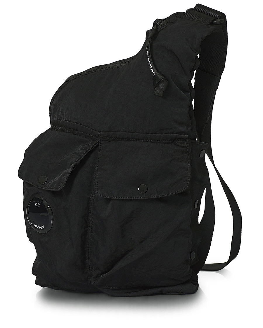 Herre | C.P. Company Nylon B Shoulder Bag Black | C.P. Company | Nylon B Shoulder Bag Black
