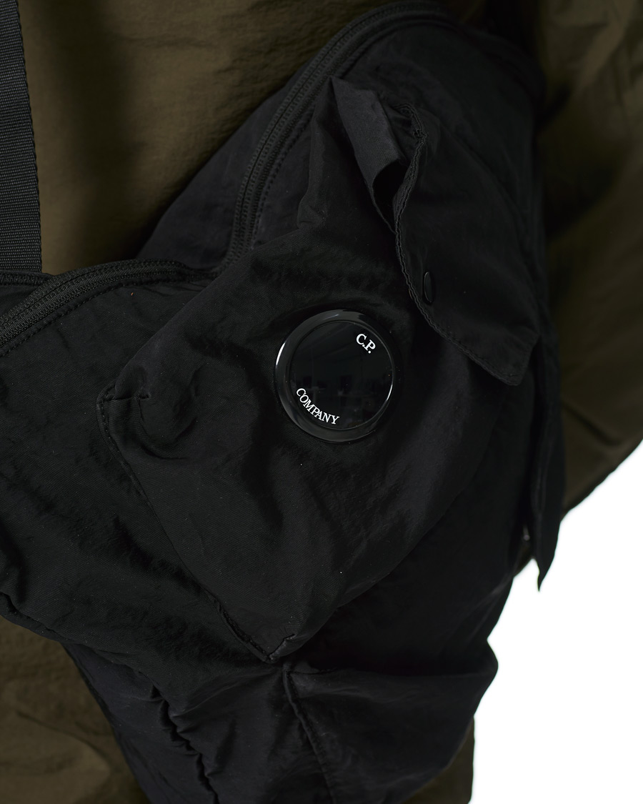 Herre | C.P. Company Nylon B Shoulder Bag Black | C.P. Company | Nylon B Shoulder Bag Black