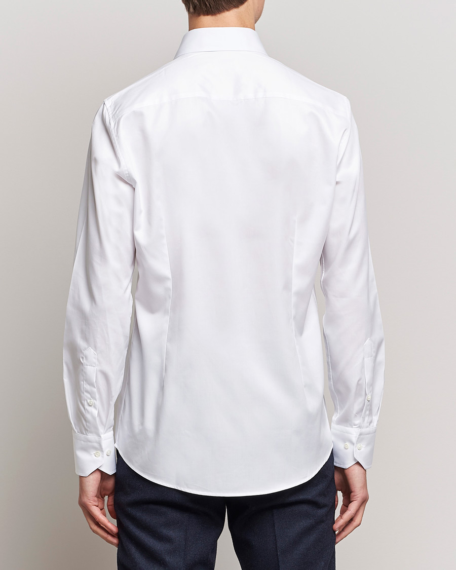 Herre | Skjorter | Stenströms | Slimline Cut Away Shirt White