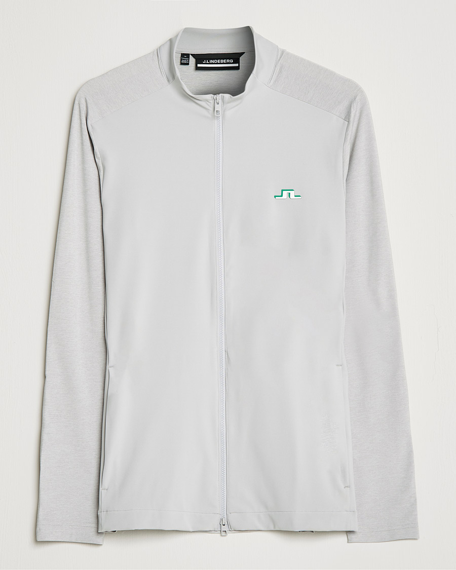 Herre | Gensere | J.Lindeberg | Erik Golf Mid Layer Jersey Half Zip Micro Chip