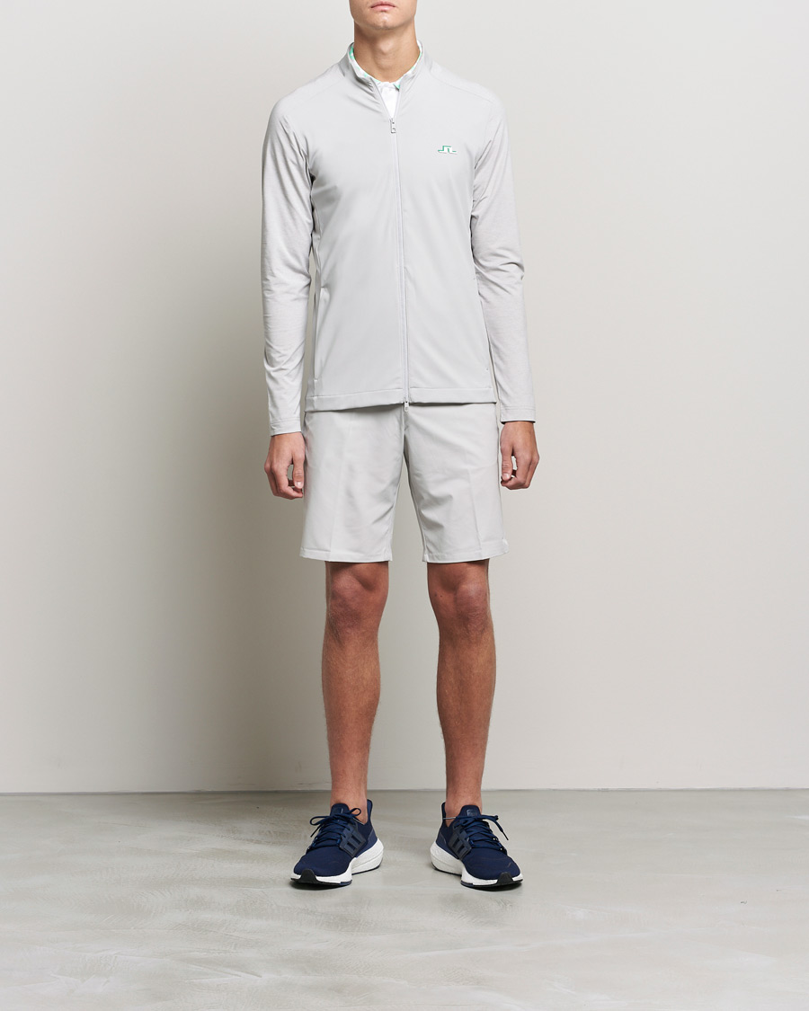 Herre | Gensere | J.Lindeberg | Erik Golf Mid Layer Jersey Half Zip Micro Chip