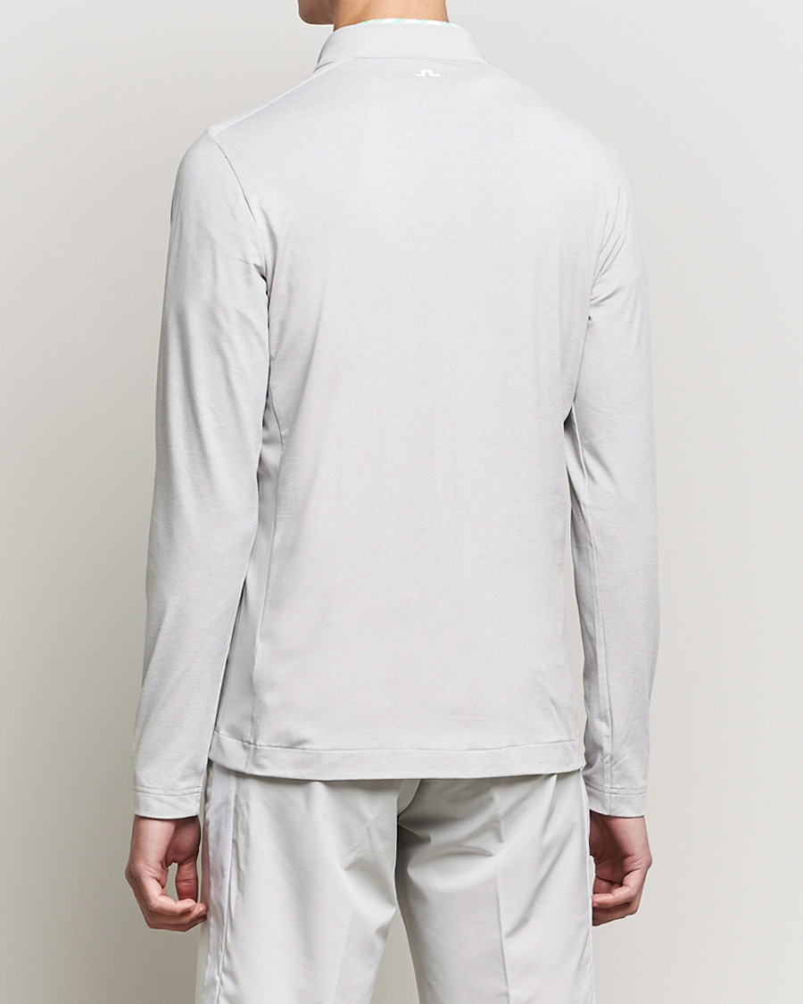 Herre | Gensere | J.Lindeberg | Erik Golf Mid Layer Jersey Half Zip Micro Chip