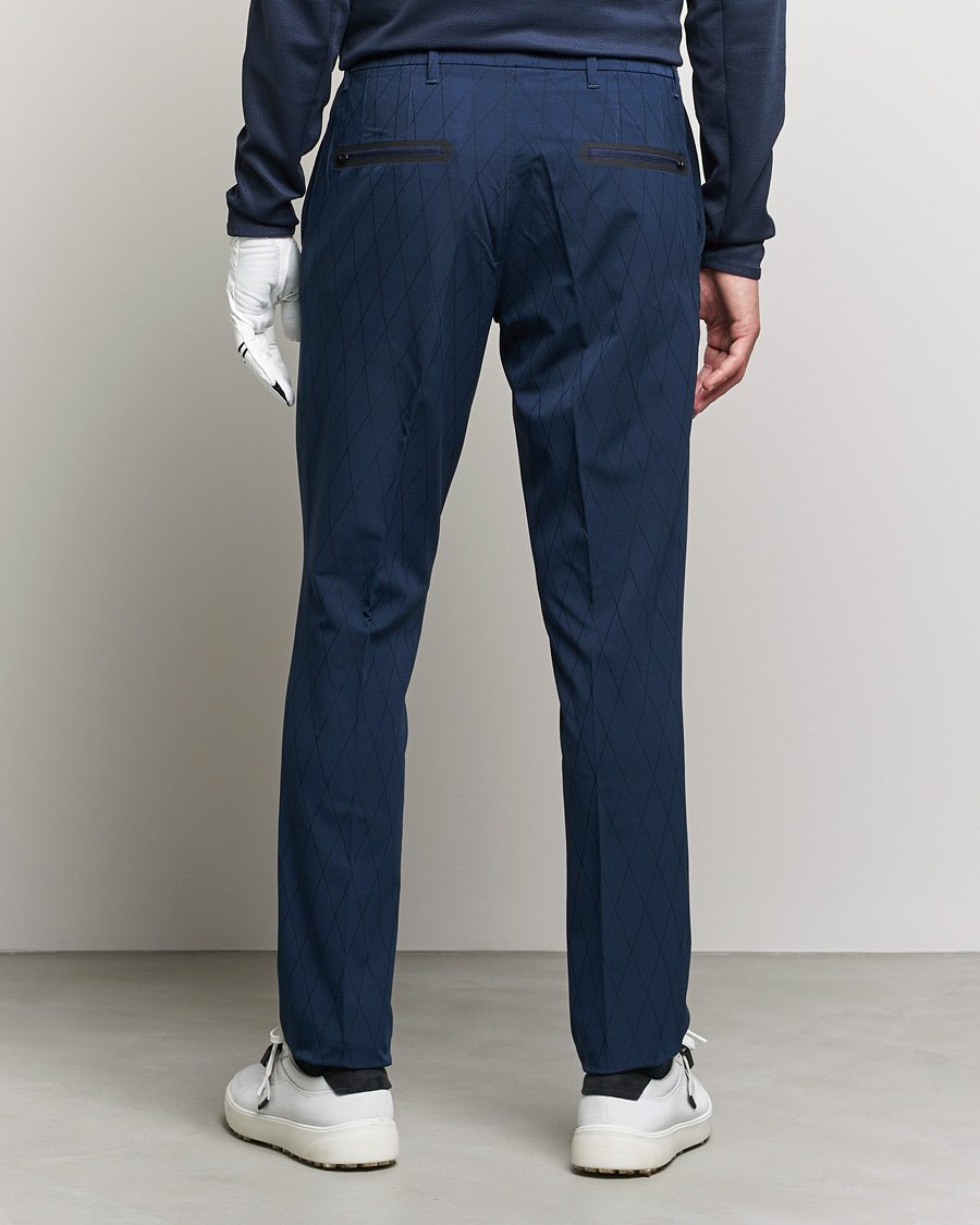 Herre | Funksjonelle bukser | J.Lindeberg | Active Argyle Golf Pants Navy