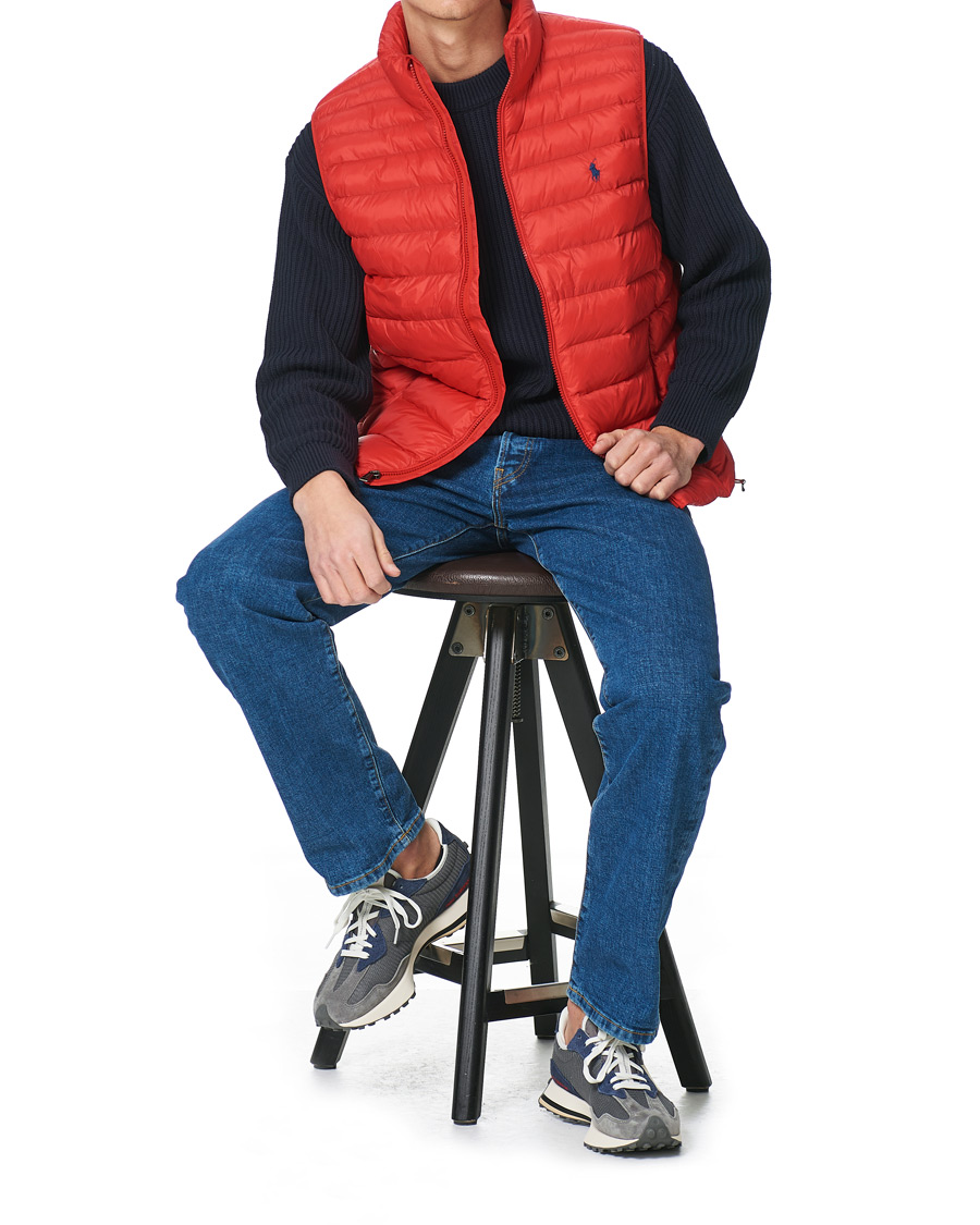 Herre | Jakker | Polo Ralph Lauren | Recycled Terra Nylon Vest Red