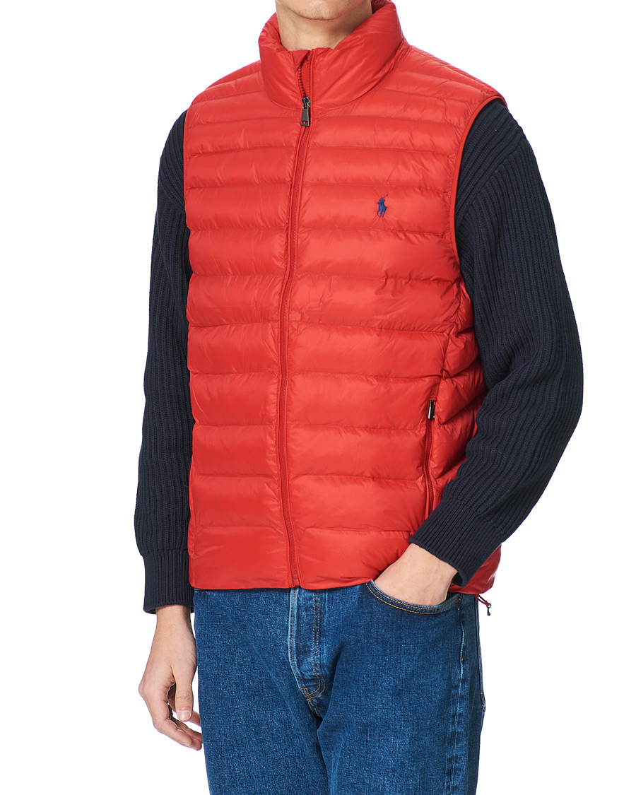 Herre | Jakker | Polo Ralph Lauren | Recycled Terra Nylon Vest Red
