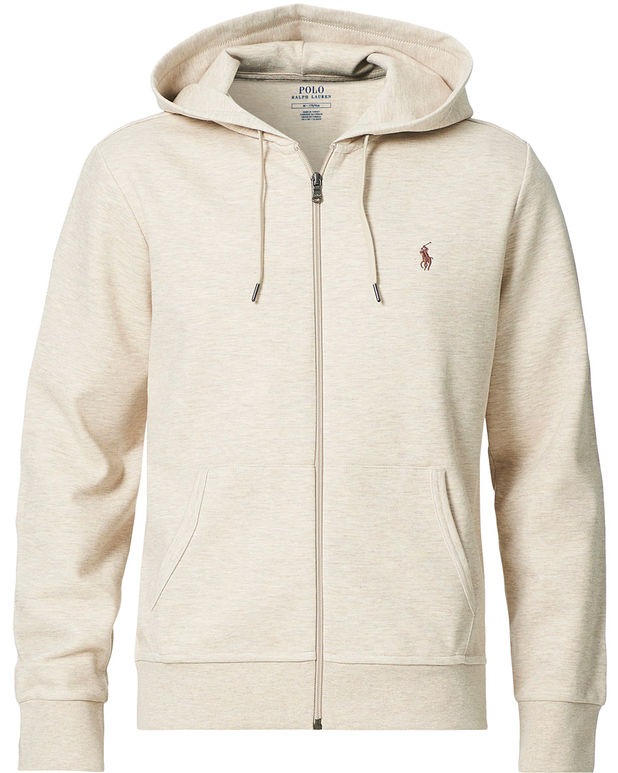 Herre | Gensere | Polo Ralph Lauren | Tech Full-Zip Hoodie Expedition Dune Heather