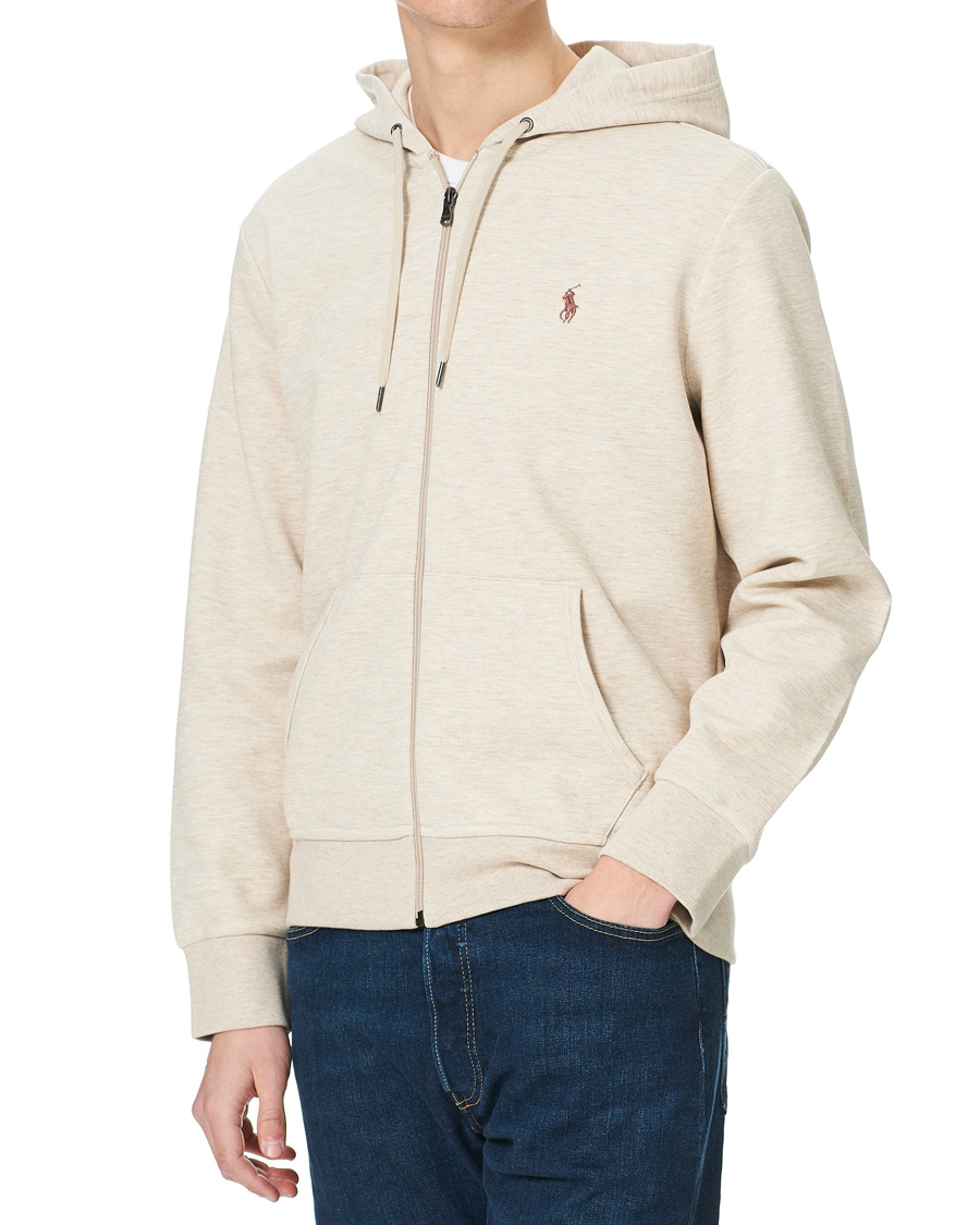 Herre | Gensere | Polo Ralph Lauren | Tech Full-Zip Hoodie Expedition Dune Heather