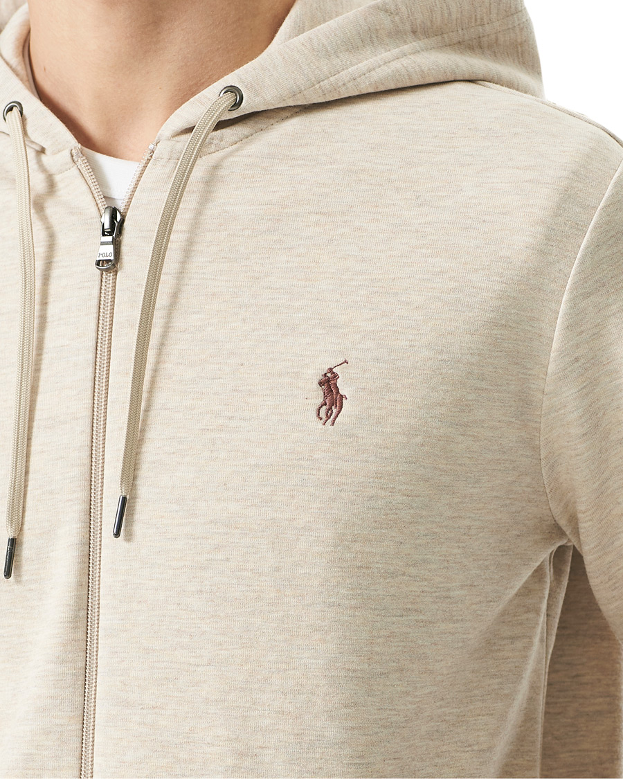 Herre | Gensere | Polo Ralph Lauren | Tech Full-Zip Hoodie Expedition Dune Heather