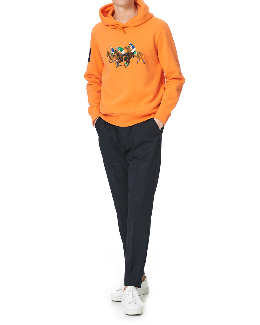 Herre | Gensere | Polo Ralph Lauren | Match Club Magic Fleece Hoodie May Orange