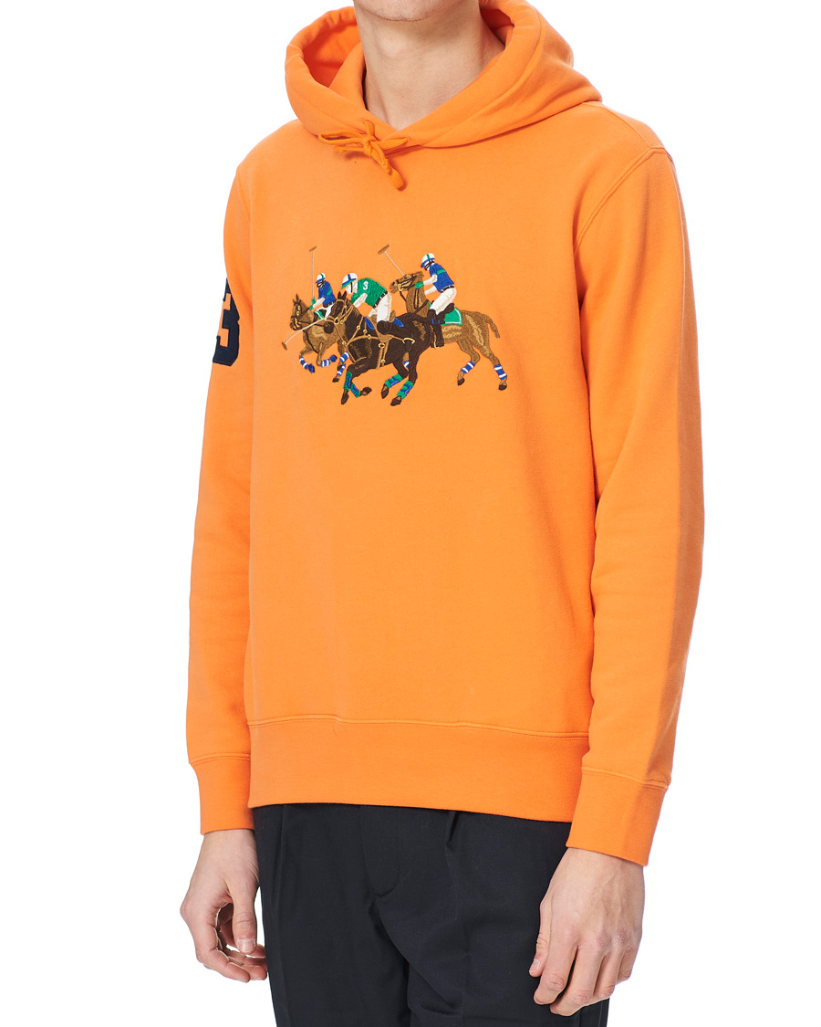 Herre | Gensere | Polo Ralph Lauren | Match Club Magic Fleece Hoodie May Orange
