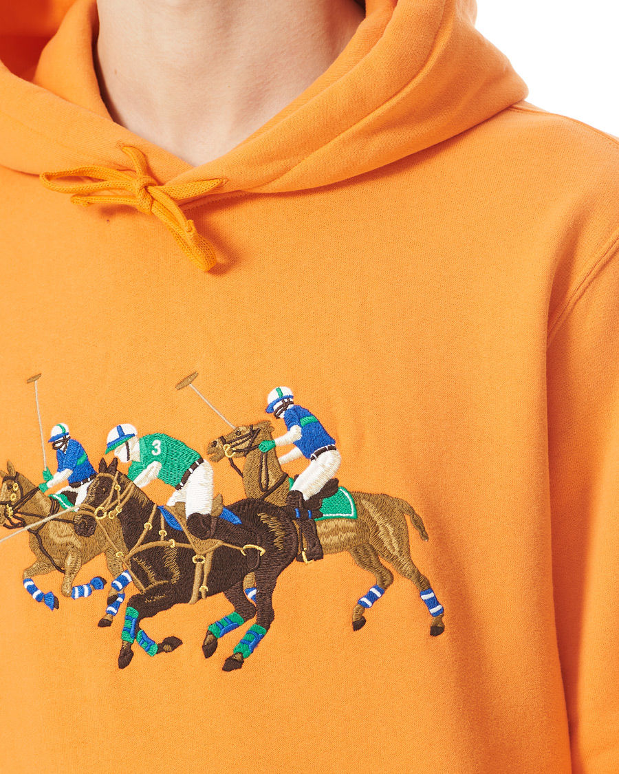 Herre | Gensere | Polo Ralph Lauren | Match Club Magic Fleece Hoodie May Orange