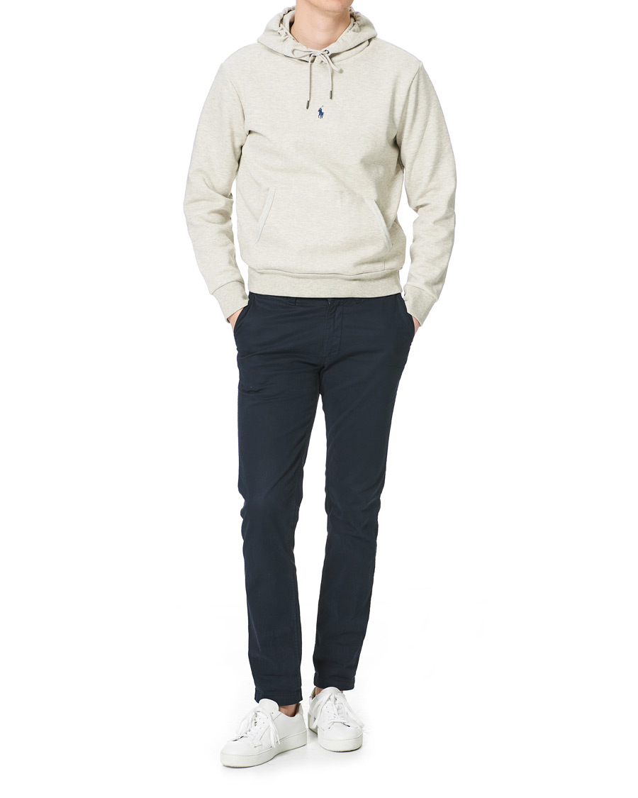 Herre | Gensere | Polo Ralph Lauren | Chest Logo Hoodie Light Sport Heather
