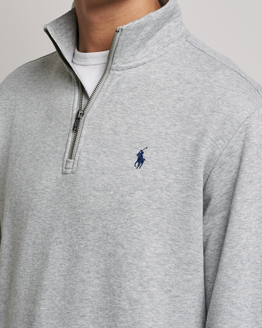 Herre | Gensere | Polo Ralph Lauren | Fleece Jersey Half Zip Andover Heather