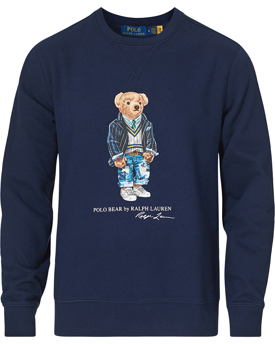 Herre |  | Polo Ralph Lauren | Magic Fleece Bear Sweatshirt Cruise Navy