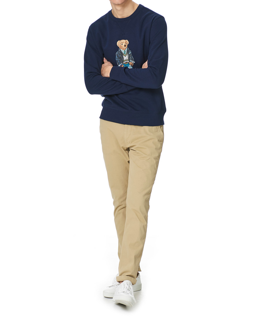 Herre | Gensere | Polo Ralph Lauren | Magic Fleece Bear Sweatshirt Cruise Navy