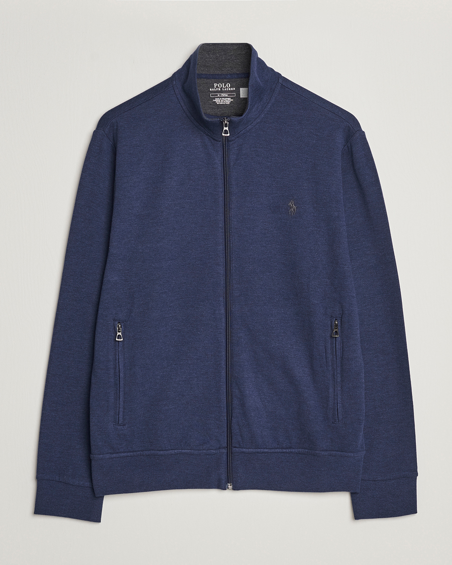 Herre | Gensere | Polo Ralph Lauren | Tech Full-Zip Sweater Spring Navy Heather