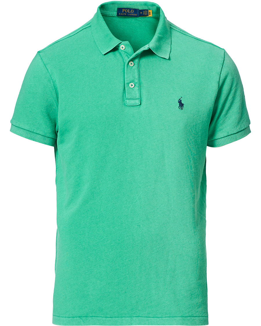 Herre | Pikéer | Polo Ralph Lauren | Custom Fit Spa Terry Polo Cabo Green