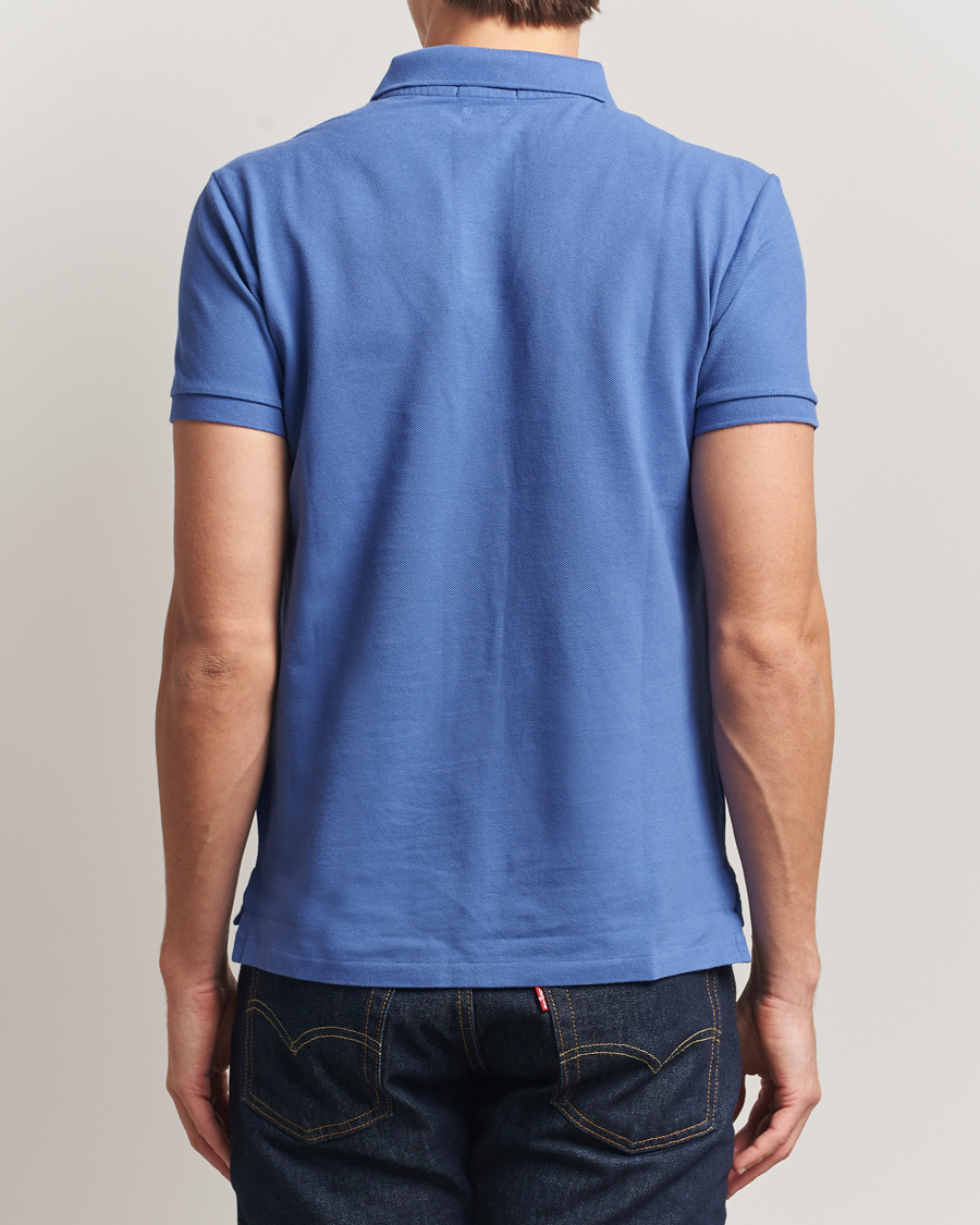 Herre | Pikéer | Polo Ralph Lauren | Custom Slim Fit Polo Liberty Blue