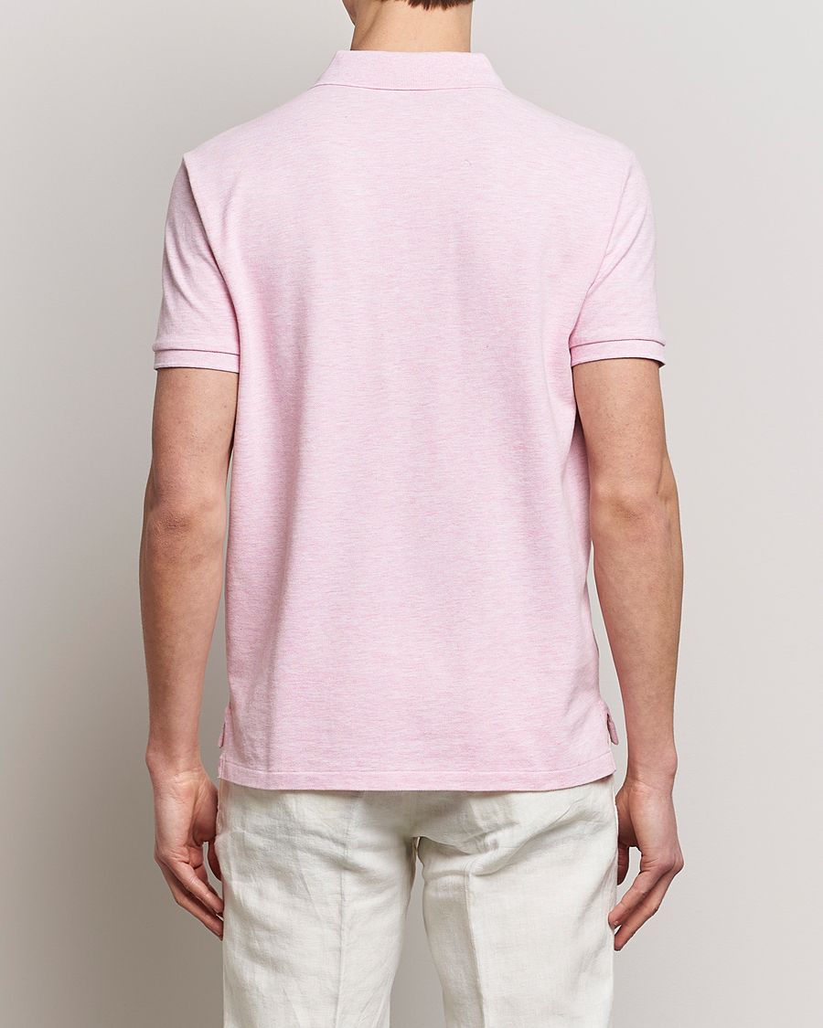 Herre | Pikéer | Polo Ralph Lauren | Custom Slim Fit Polo Bath Pink Heather