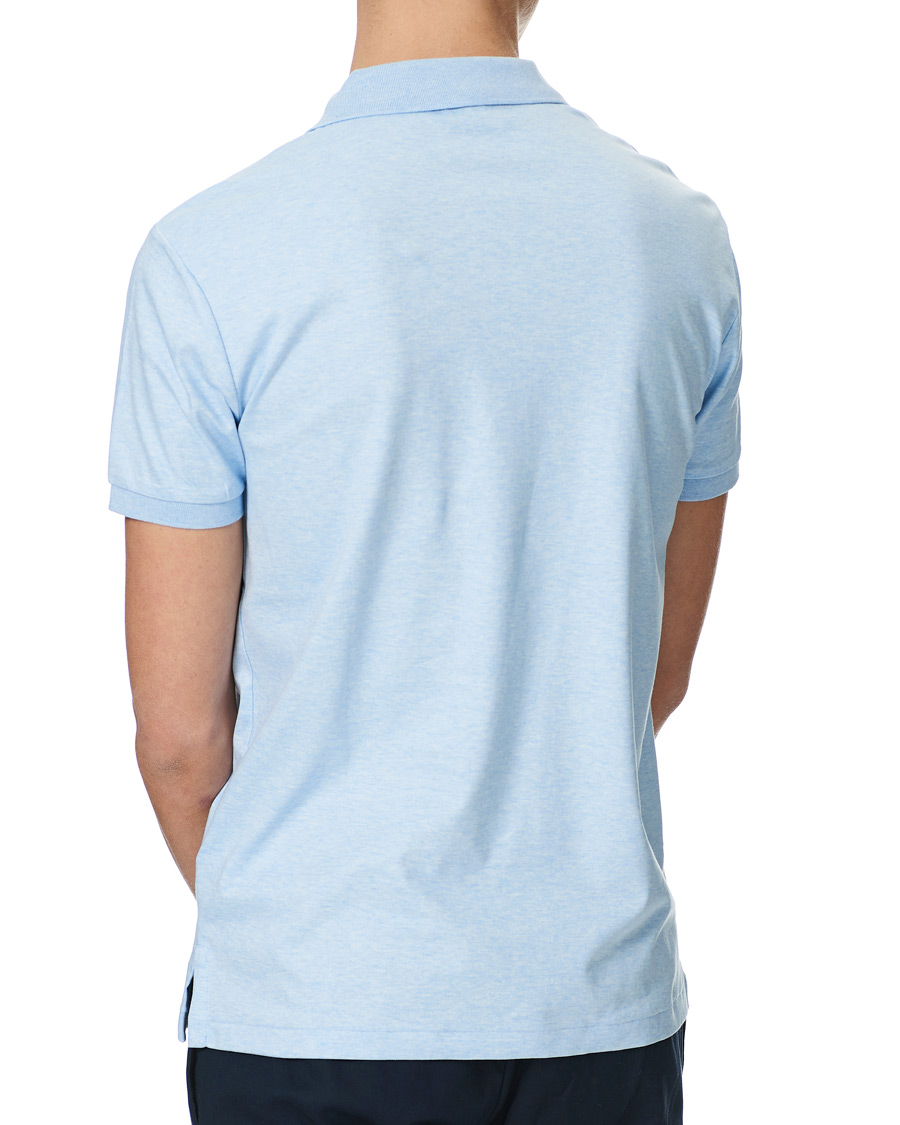 Herre | Pikéer | Polo Ralph Lauren | Luxury Pima Cotton Polo Elite Blue Heather