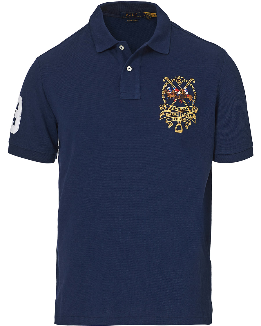 Herre | Pikéer | Polo Ralph Lauren | Match Club Custom Fit Polo Newport Navy
