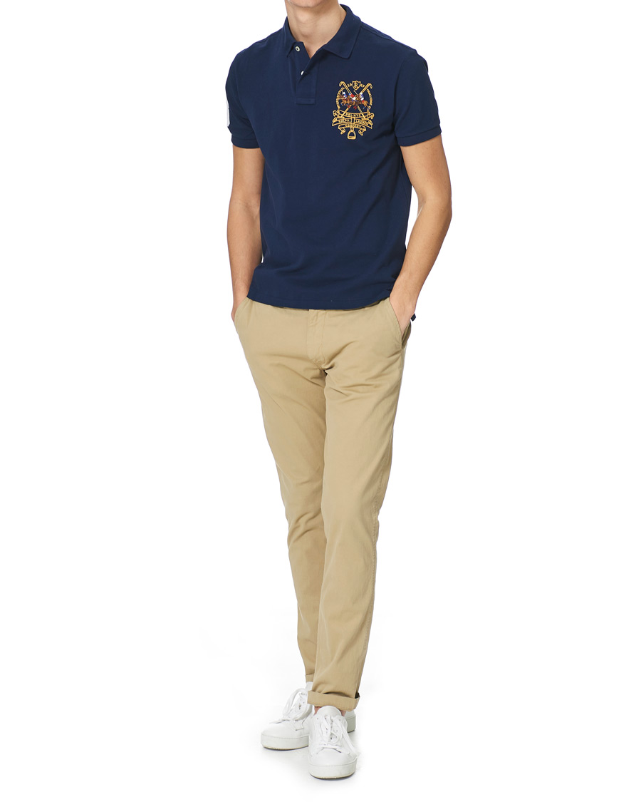 Herre | Pikéer | Polo Ralph Lauren | Match Club Custom Fit Polo Newport Navy