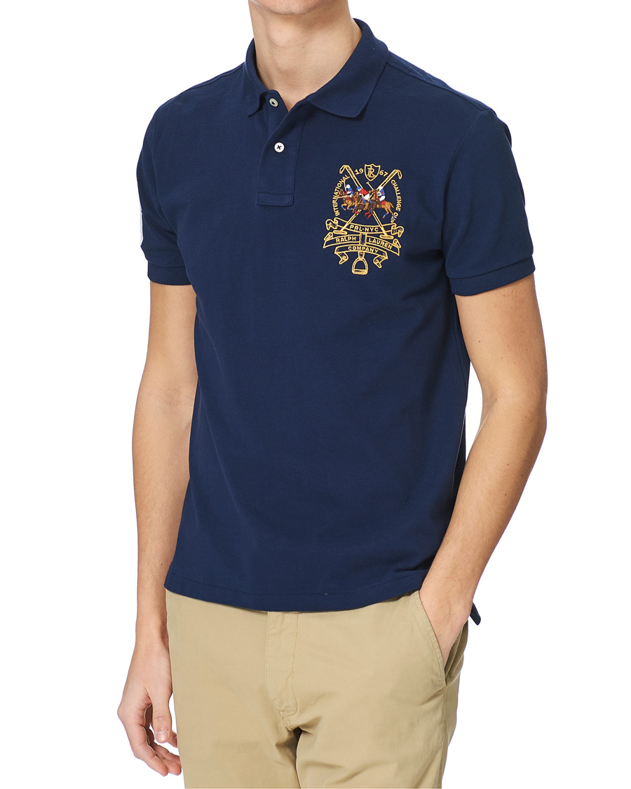 Herre | Pikéer | Polo Ralph Lauren | Match Club Custom Fit Polo Newport Navy