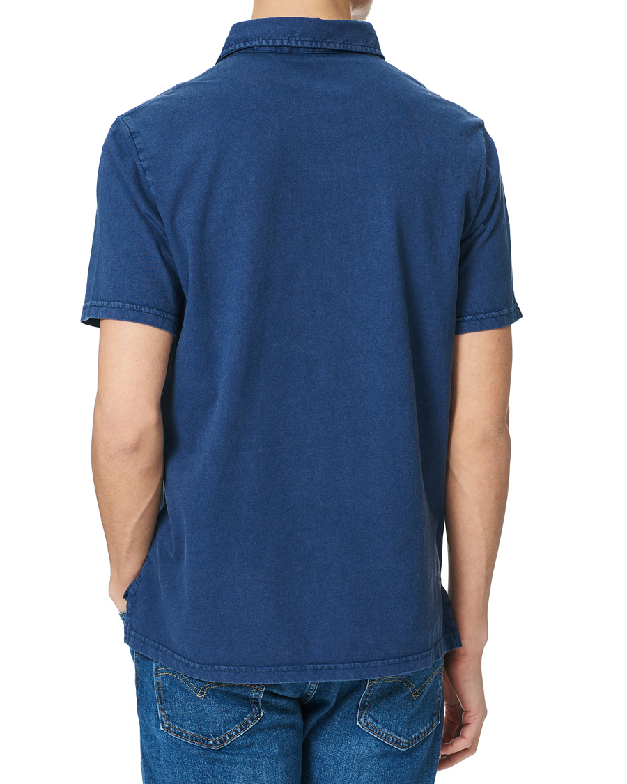 Herre | Pikéer | Polo Ralph Lauren | Cotton/Linen Pocket Polo Light Navy
