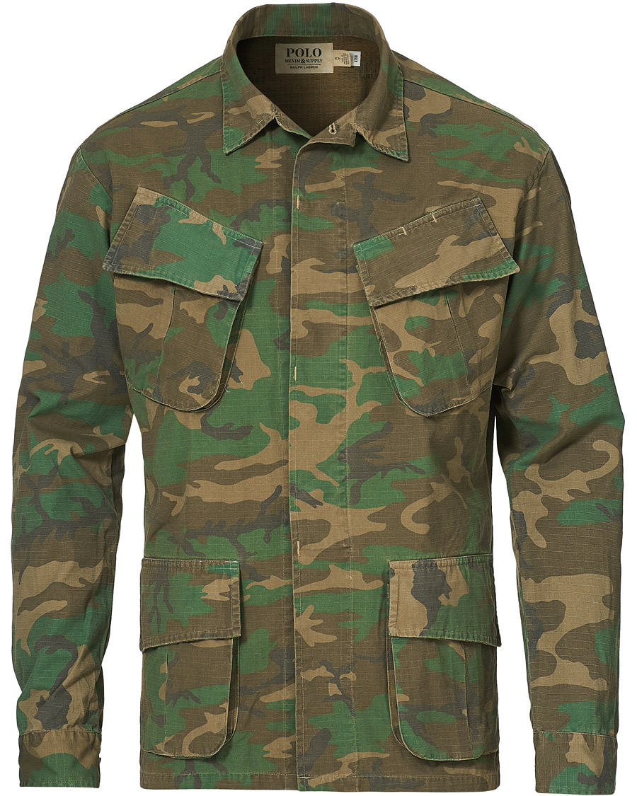 Herre | Skjorter | Polo Ralph Lauren | Denim & Supply Ripstop Overshirt Iconic Camo