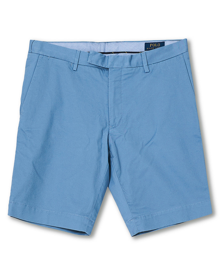 Herre |  | Polo Ralph Lauren | Tailored Slim Fit Shorts Channel Blue
