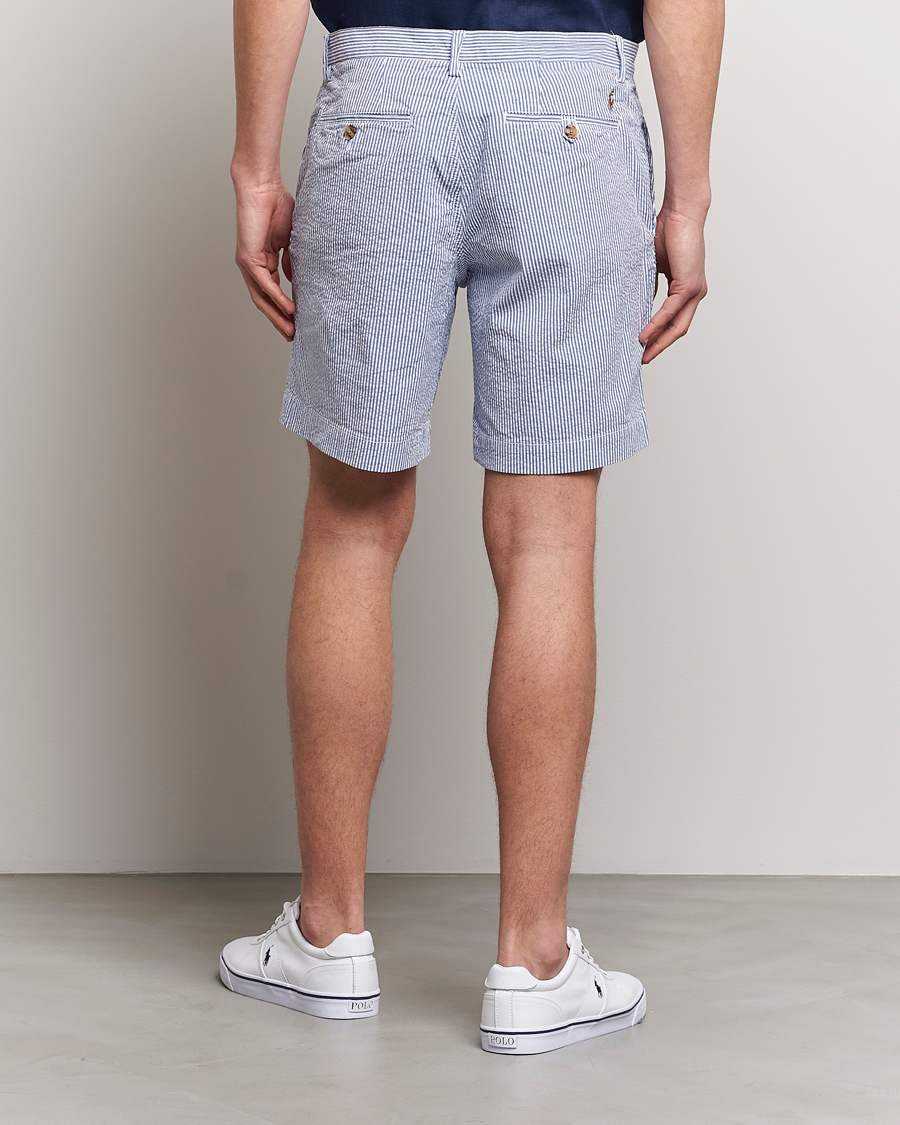 Herre | Shorts | Polo Ralph Lauren | Bedford Seersucker Shorts Blue/White
