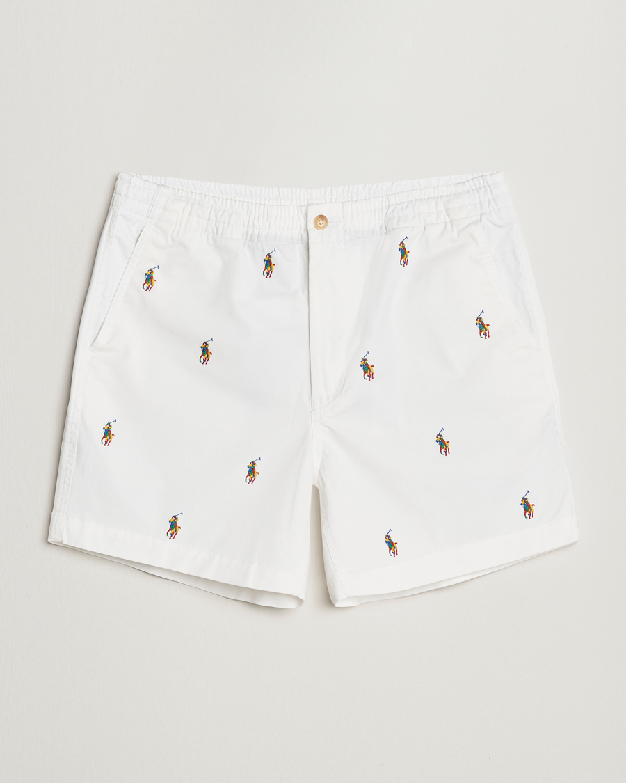 Herre | Shorts | Polo Ralph Lauren | Prepster Pony Shorts  White