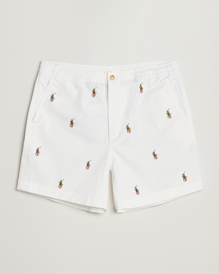 Herre | Shorts | Polo Ralph Lauren | Prepster Pony Shorts White