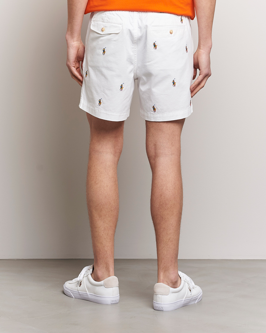 Herre | Shorts | Polo Ralph Lauren | Prepster Pony Shorts  White