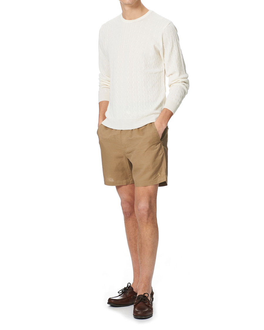 Herre | Shorts | Polo Ralph Lauren | Prepster Linen/Tencel Shorts Desert Khaki