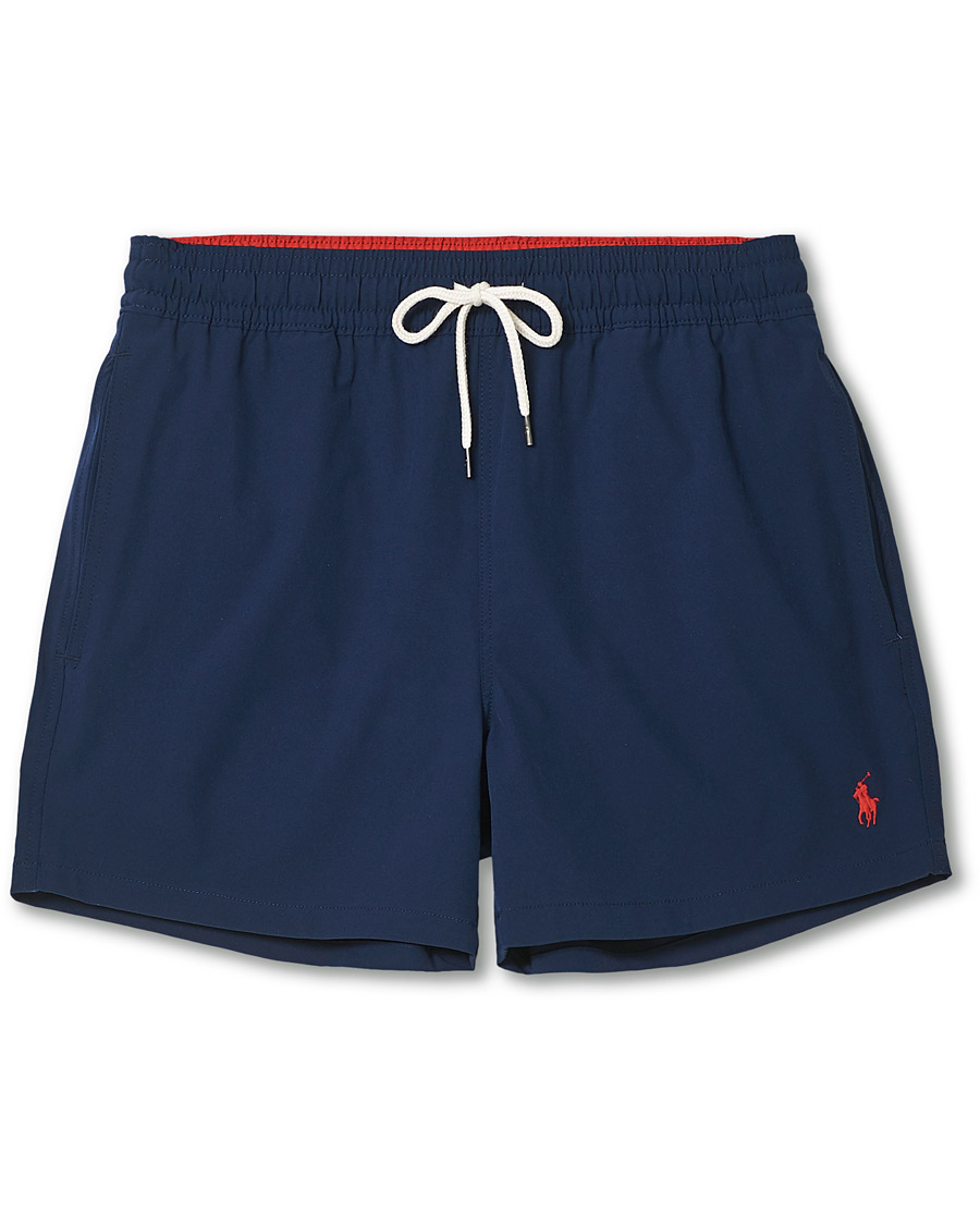 Herre | Badeshorts | Polo Ralph Lauren | Recycled Slim Traveler Swimshorts Newport Navy