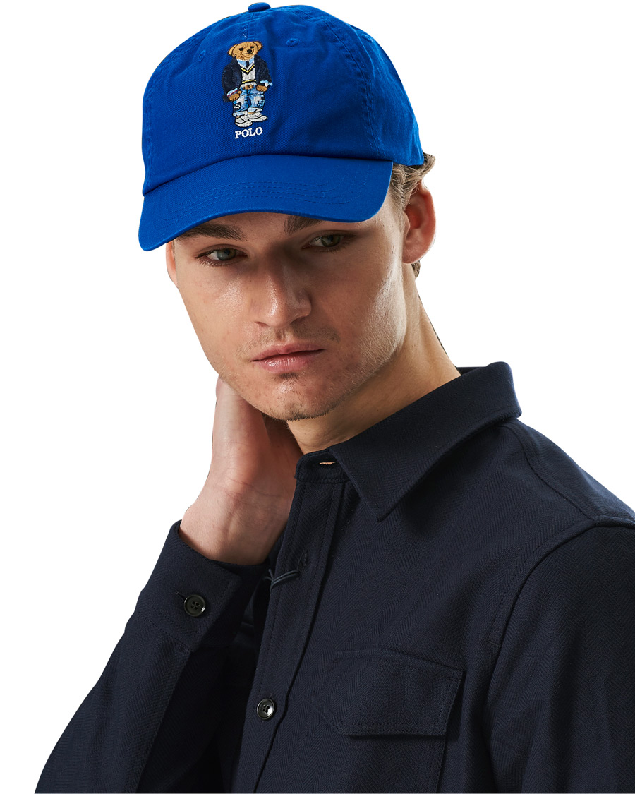 Herre | Polo Ralph Lauren Twill Bear Cap Pacific Royal | Polo Ralph Lauren | Twill Bear Cap Pacific Royal