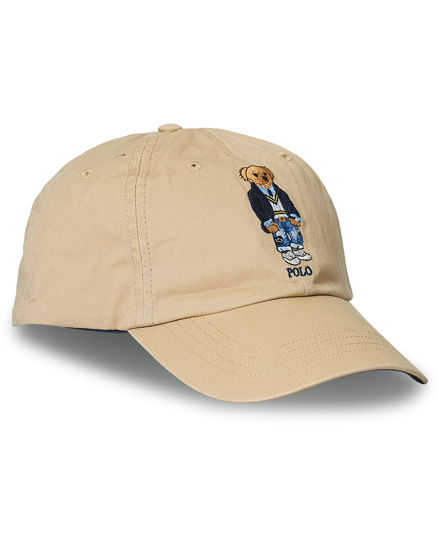 Herre | Polo Ralph Lauren Twill Bear Cap Classic Khaki | Polo Ralph Lauren | Twill Bear Cap Classic Khaki