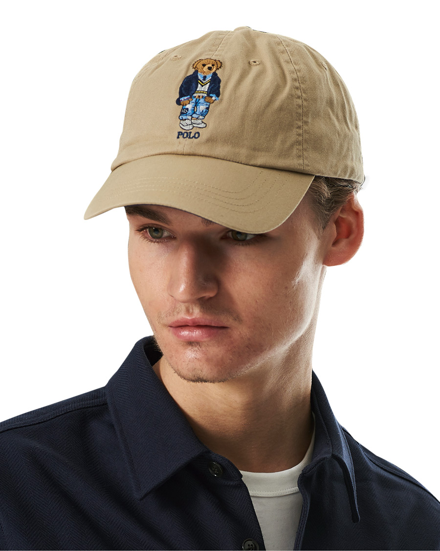 Herre | Polo Ralph Lauren Twill Bear Cap Classic Khaki | Polo Ralph Lauren | Twill Bear Cap Classic Khaki