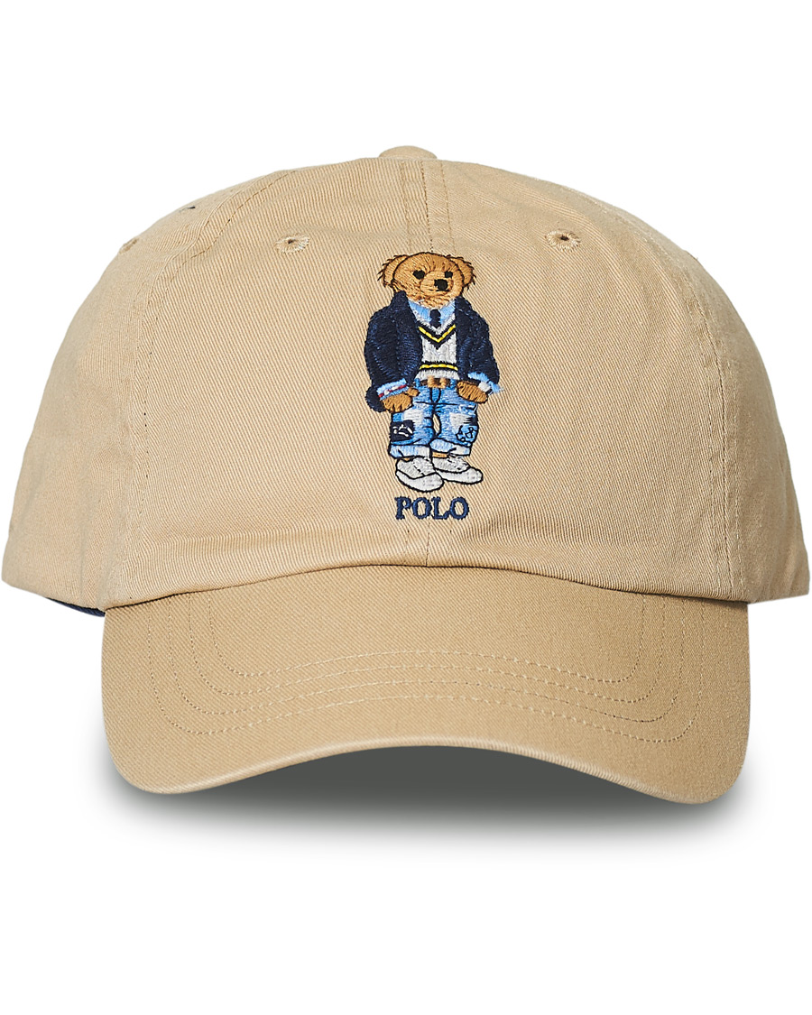 Herre | Polo Ralph Lauren Twill Bear Cap Classic Khaki | Polo Ralph Lauren | Twill Bear Cap Classic Khaki